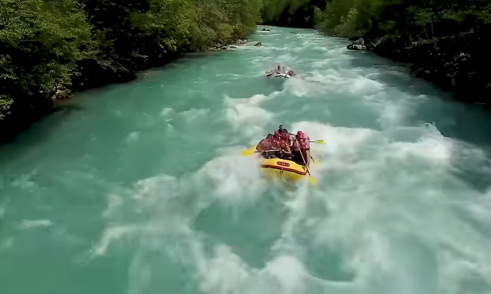 rafting na Tari Jun
