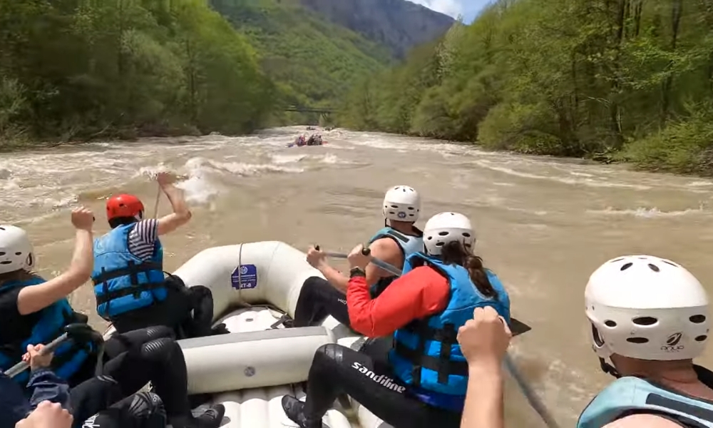 rafting na Tari avgust